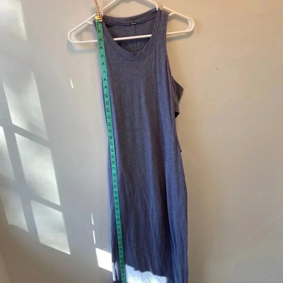 Monrow Cutout Side Heather Jersey Maxi Dress - Picture 14 of 16